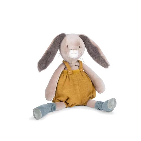 Doudou Peluche Lapin Ocre