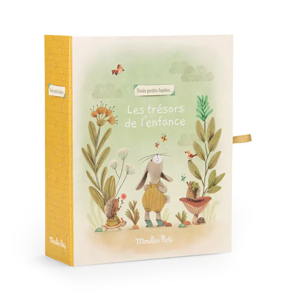 Coffret Naissance Trois Petits Lapins 