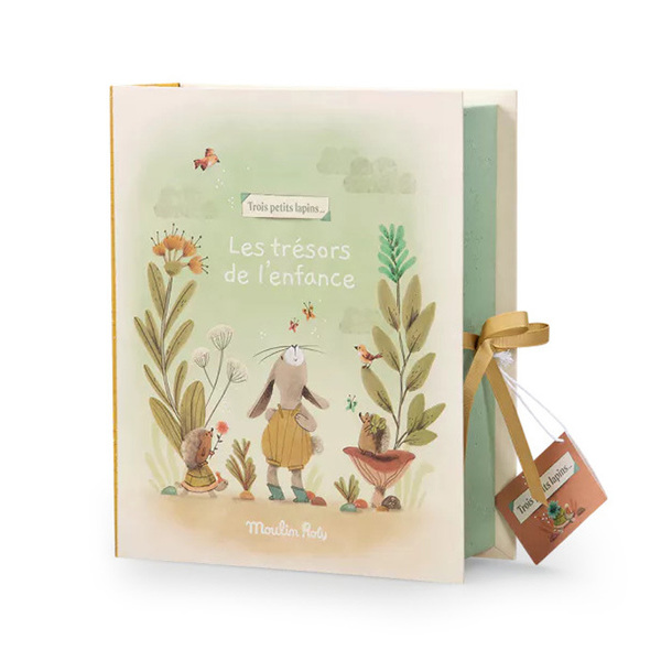 Coffret Naissance Trois Petits Lapins 