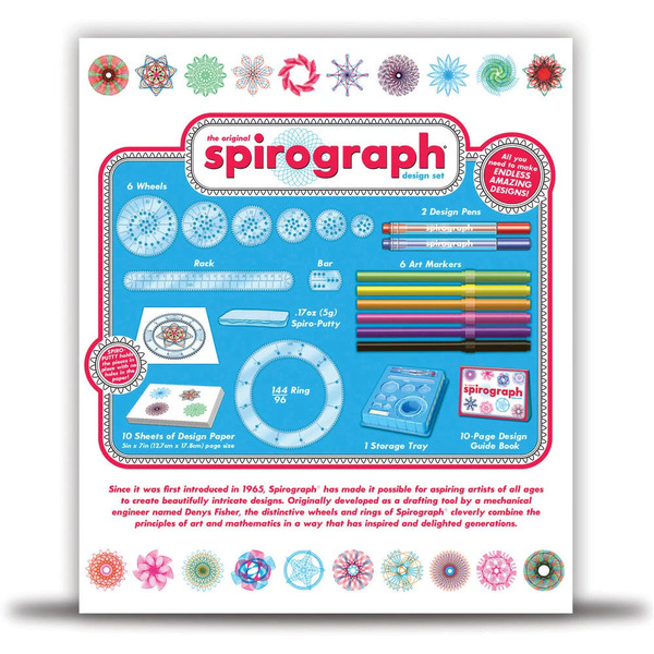 Coffret à dessin Spirograph – Set de démarrage 30 pièces