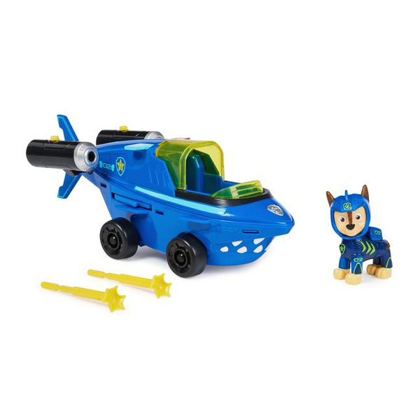 Véhicule + Figurine Chase - La Pat'Patrouille Aqua Pups