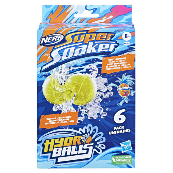 6 balles d eau - Nerf Super Soaker Hydro Balls