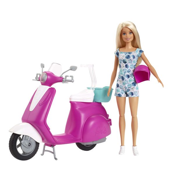 Coffret Barbie et son Scooter