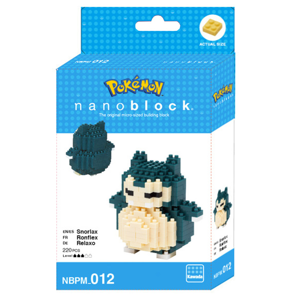 Nanoblock Ronflex Pokémon