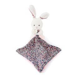 Boh'aime - Lapin rose pantin avec doudou