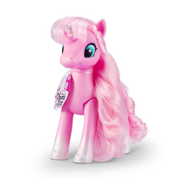 Licorne Sparkle Girlz avec pattes mobiles