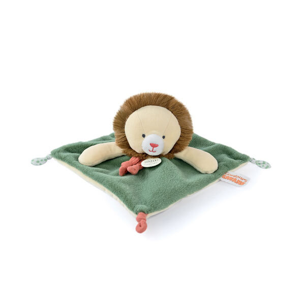 Doudou lion Couleurs Savane 25 cm