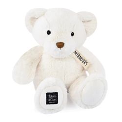 Peluche Petit Ours Blanc 28cm