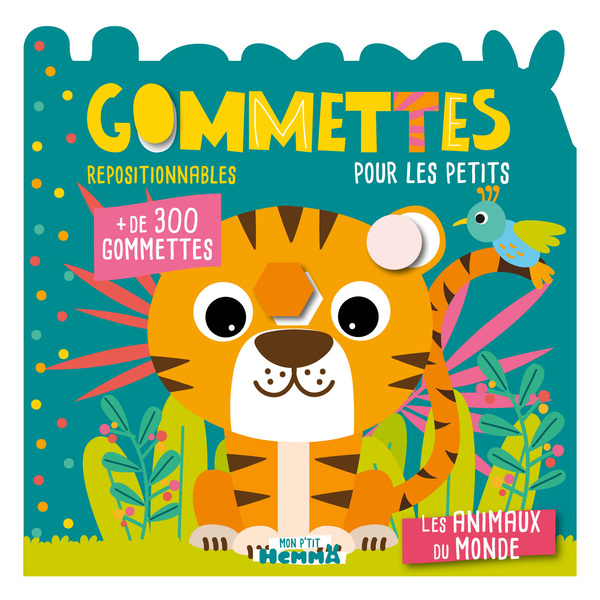 Gommettes pour les petits - Les animaux du monde