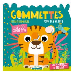 Gommettes pour les petits - Les animaux du monde