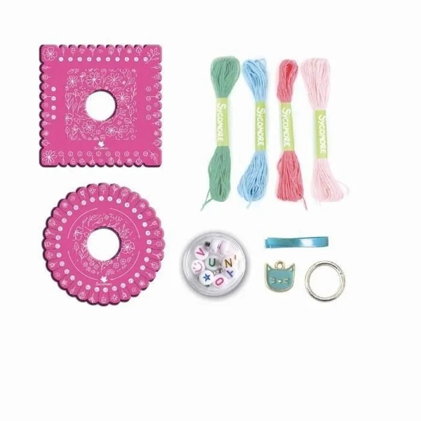 Kit créatif Bracelets de l amitié Kumihimo