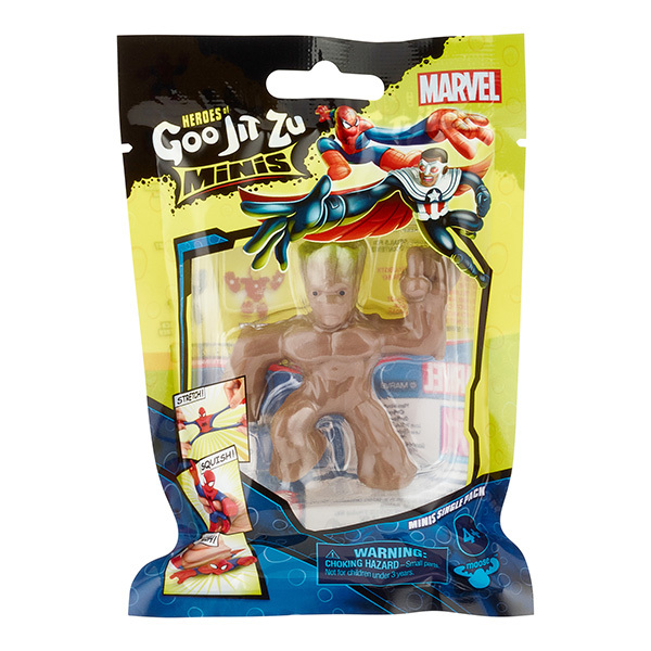 1 figurine Mini marvel 6cm - Goo Jit Zu