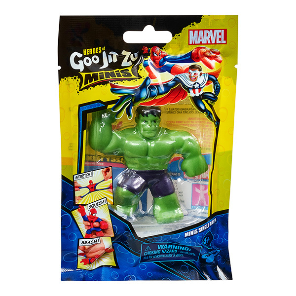 1 figurine Mini marvel 6cm - Goo Jit Zu