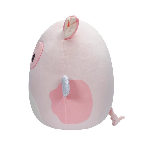Peluche Squishmallows Peety le Cochon Rose avec Ailes