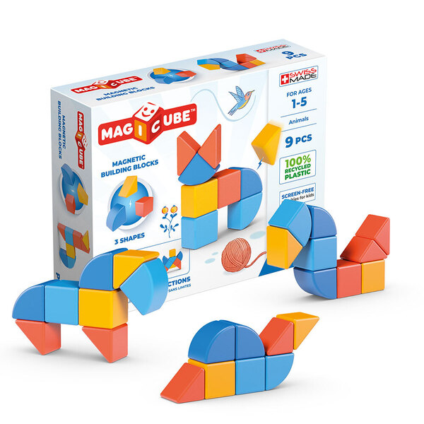 Magicube - Animaux 9 cubes