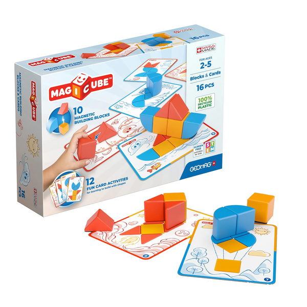 Puzzle Rotatif 4 En 1 Pour Enfants à Partir De 3 Ans | 16 Pièces, Jeu De Voyage | TECHEEL