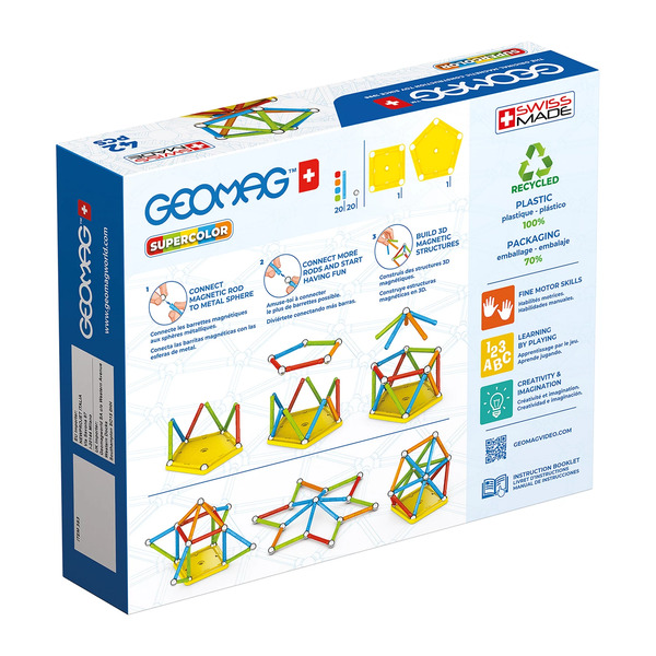 Geomag Supercolor 42 Pieces