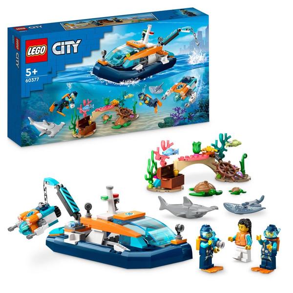 60377 - LEGO® City - Le Bateau d’Exploration Sous-Marine