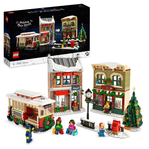 10308 - LEGO® Icons - La Grande Rue Décorée pour les Fêtes