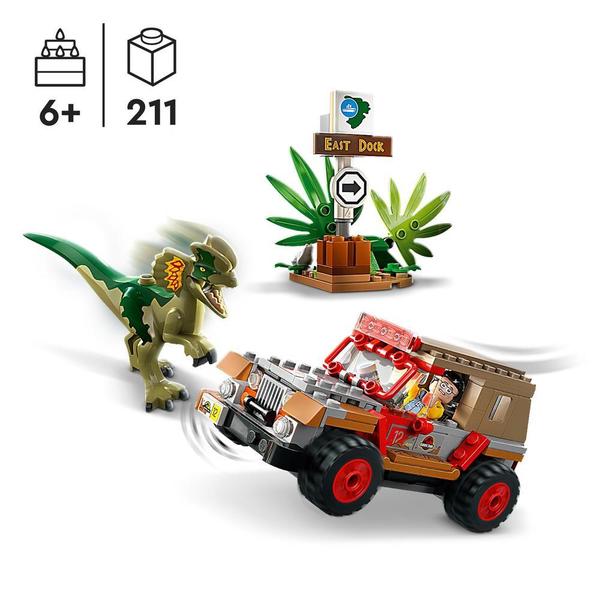 76958 - LEGO® Jurassic World - L embuscade du dilophosaure