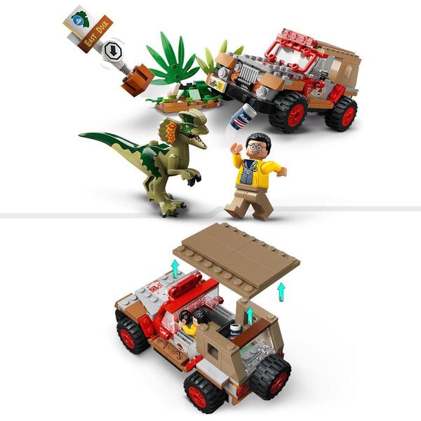 76958 - LEGO® Jurassic World - L embuscade du dilophosaure