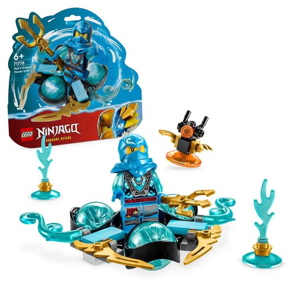 71778 - LEGO® NINJAGO - Le Dérapage Spinjitzu : le Pouvoir du Dragon de Nya