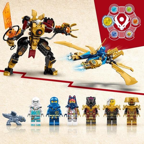 71796 - LEGO® NINJAGO - Le Dragon Élémentaire contre le Robot de l’Impératrice