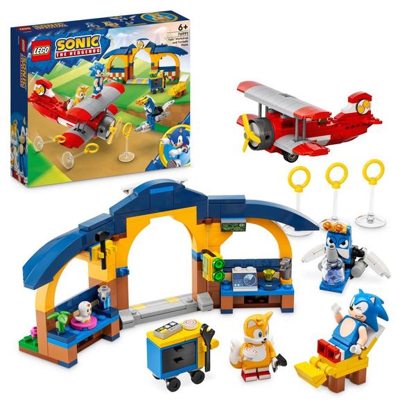 76991 - LEGO® Sonic the Hedgehog - L’avion Tornado et l Atelier de Tails