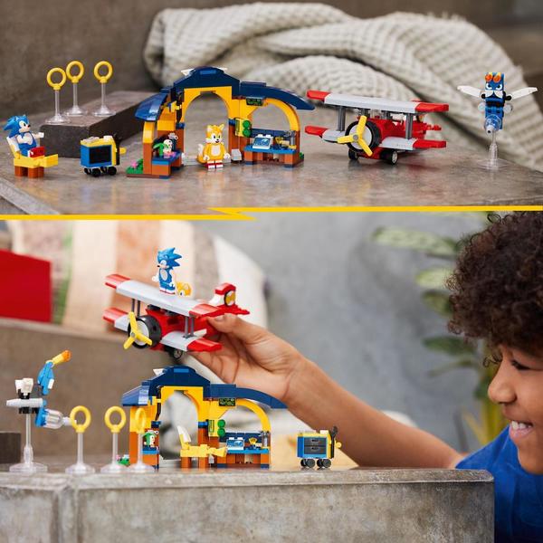 76991 - LEGO® Sonic the Hedgehog - L’avion Tornado et l Atelier de Tails