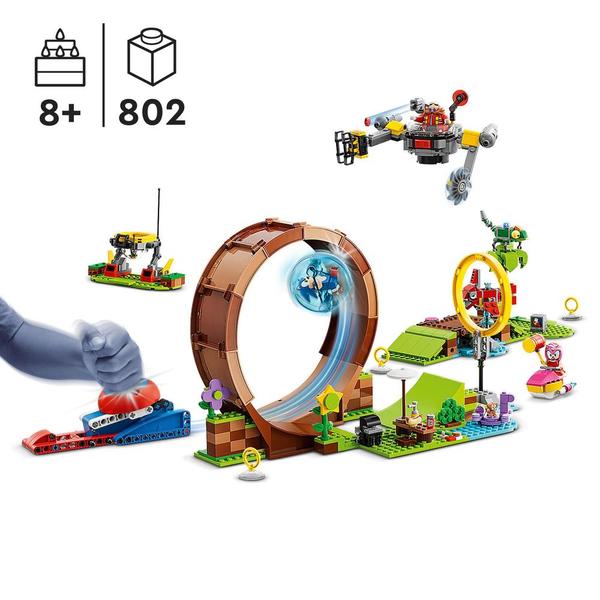 76994 - LEGO® Sonic the Hedgehog - Sonic et le Défi du Looping de Green Hill Zone