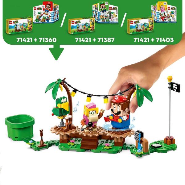 71421 - LEGO® Super Mario - Ensemble d Extension Concert de Dixie Kong dans la Jungle