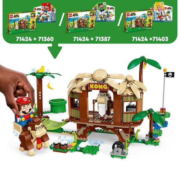 71424 - LEGO® Super Mario - Ensemble d Extension La Cabane de Donkey Kong