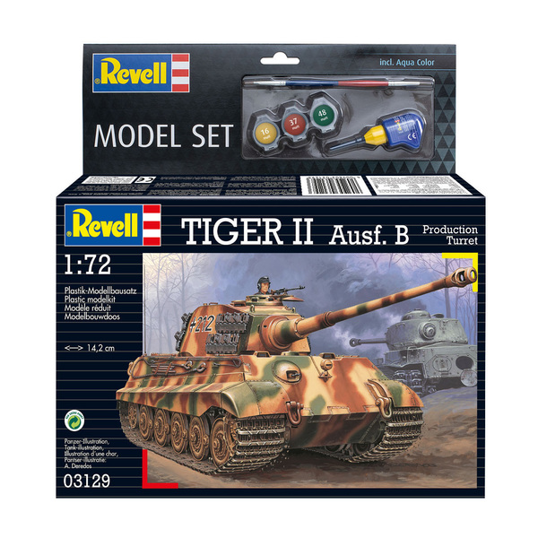 Maquette char militaire Tiger II Ausf. B