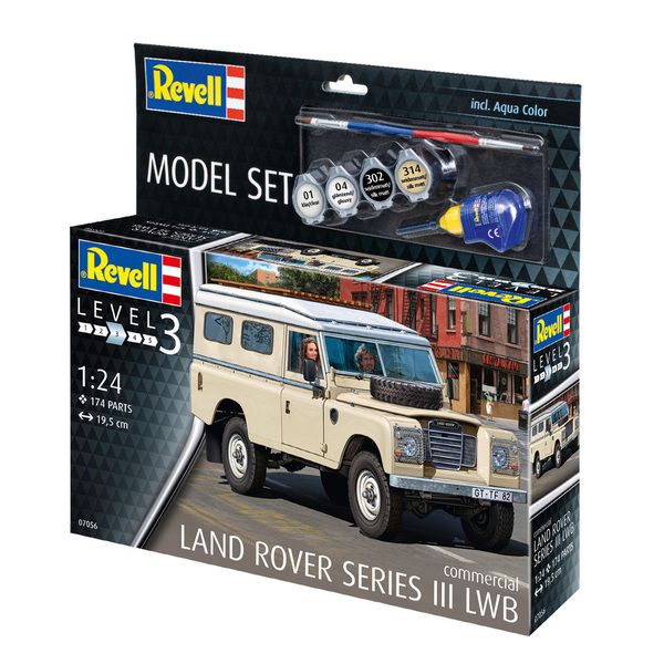 Maquette voiture Land Rover Series III