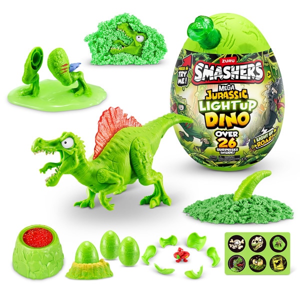 Smashers Mega Jurassic Light Up Dino