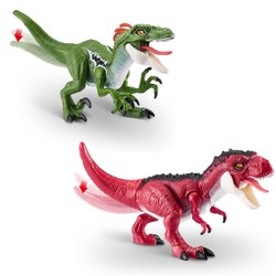 Pack de 2 dinausores Robo Alive - T-Rex et Raptor