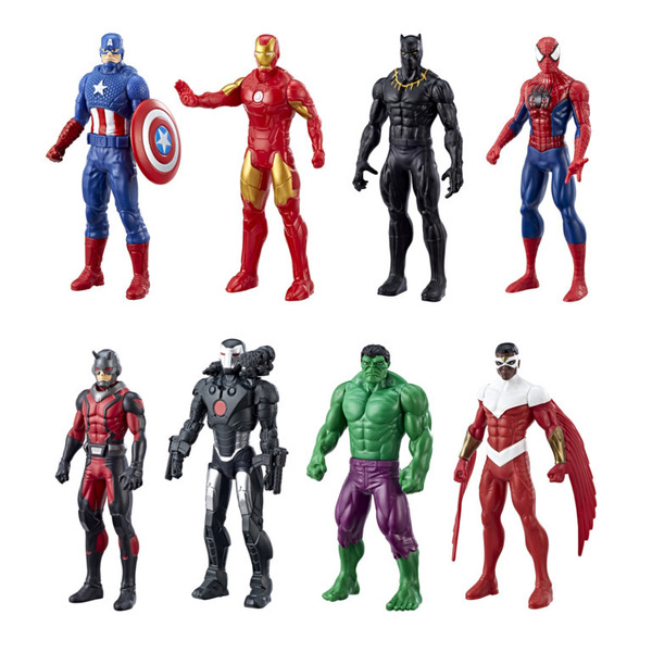 8 figurines 15 cm Protecteurs suprêmes - Marvel