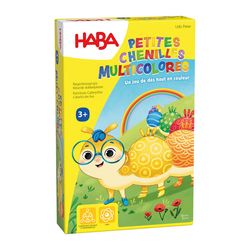 Petites chenilles multicolores