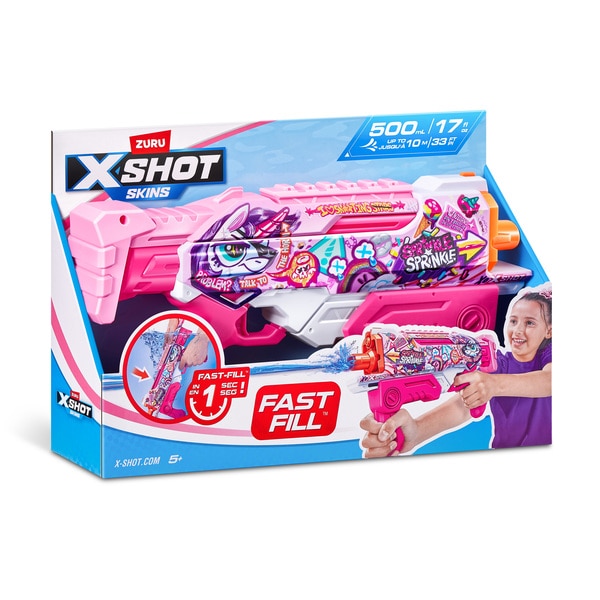 Pistolet à eau X-Shot skin remplissage rapide