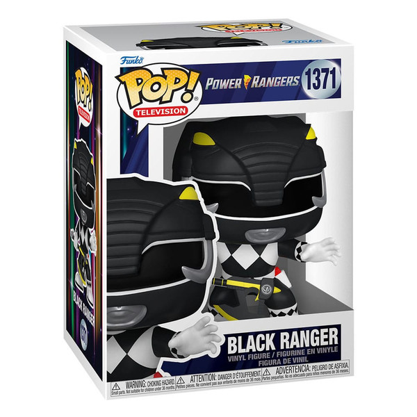 Figurine Power Rangers Ranger noir - Funko Pop n°1371