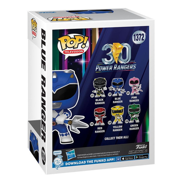 Figurine Power Rangers Ranger bleu - Funko Pop n°1372