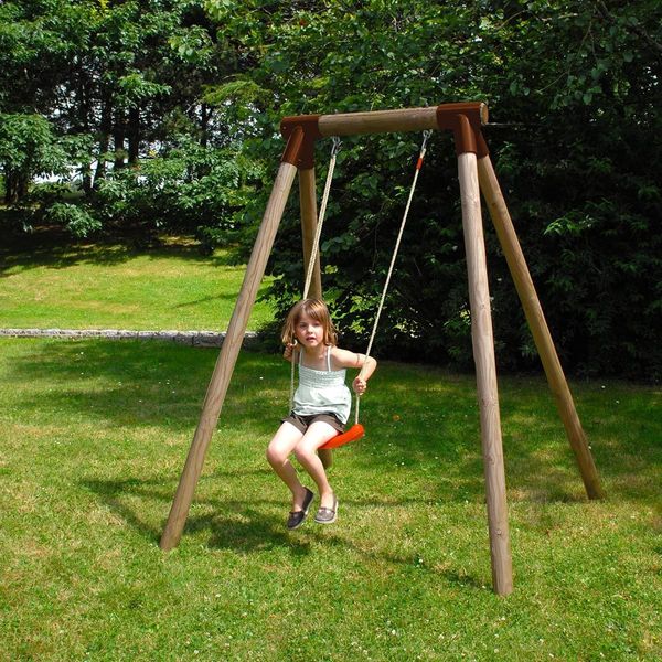 Portique en bois avec balançoire Hanna