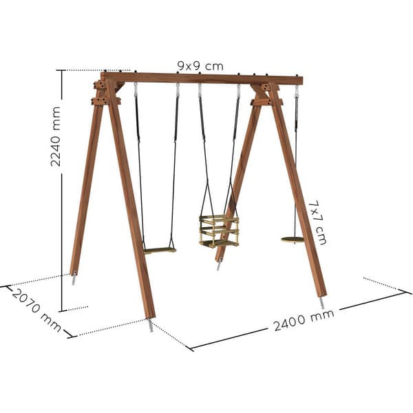 Portique en bois Ulysse