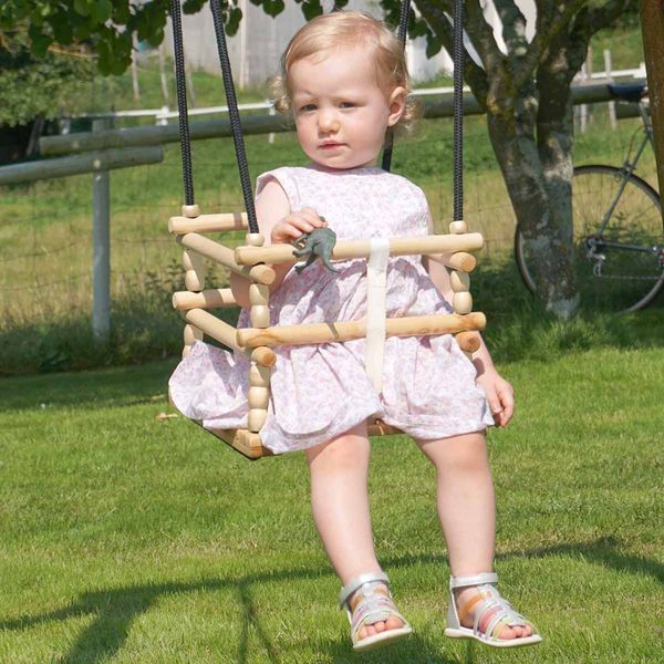 Aire de jeux en bois Fleur