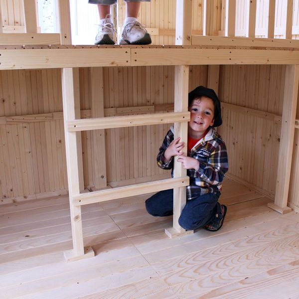 Maison en bois Duplex