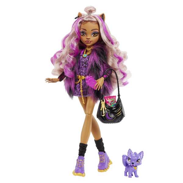 Poupée Clawdeen Wolf et son animal de compagnie - Monster High 