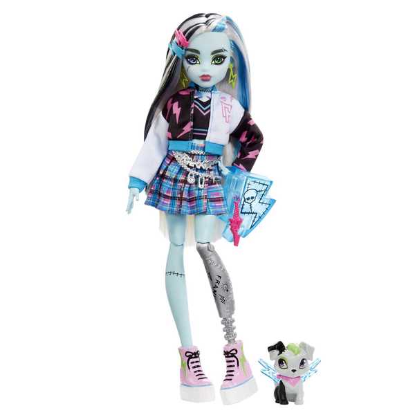 Poupée Frankie Stein et son animal de compagnie - Monster High 