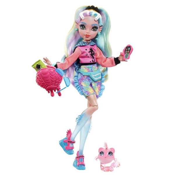 Poupée Lagoona Blue et son animal de compagnie - Monster High 