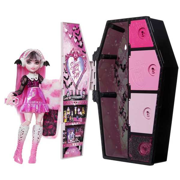 Poupée Draculaura et son Casier Secret - Monster High