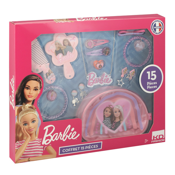 Coffret de bijoux 15 pièces Barbie